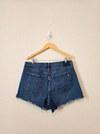 Abercrombie High Rise Denim Shorts (33/16)