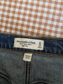 Abercrombie High Rise Denim Shorts (33/16)