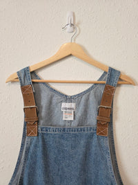 Vintage Denim Overall Dress (L)