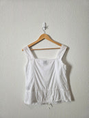 Vintage Cotton Button Front Tank (10)