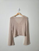 Blu Pepper Crochet Knit Cardigan (M)