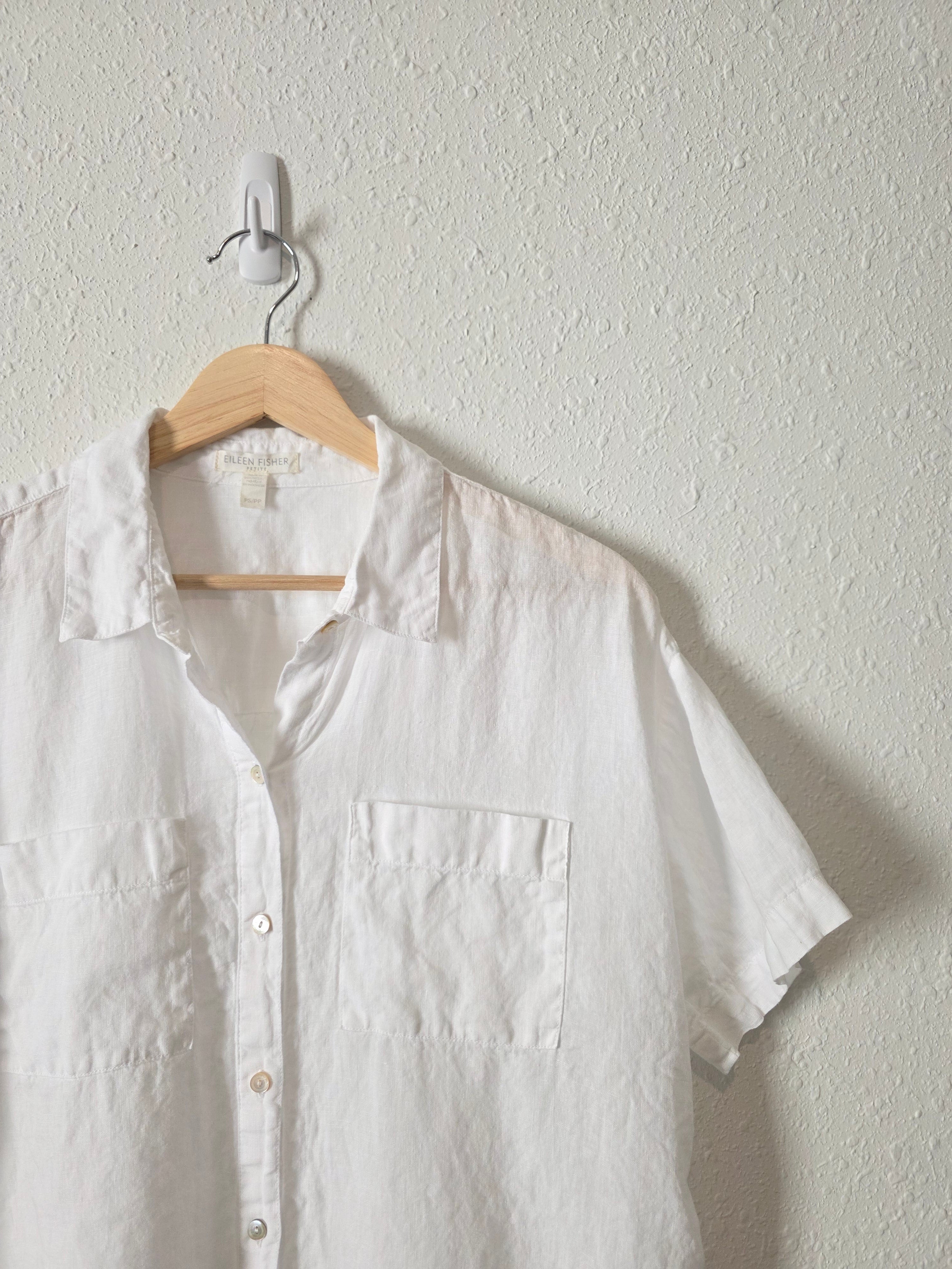Eileen Fisher Linen Boxy Shirt (SP)