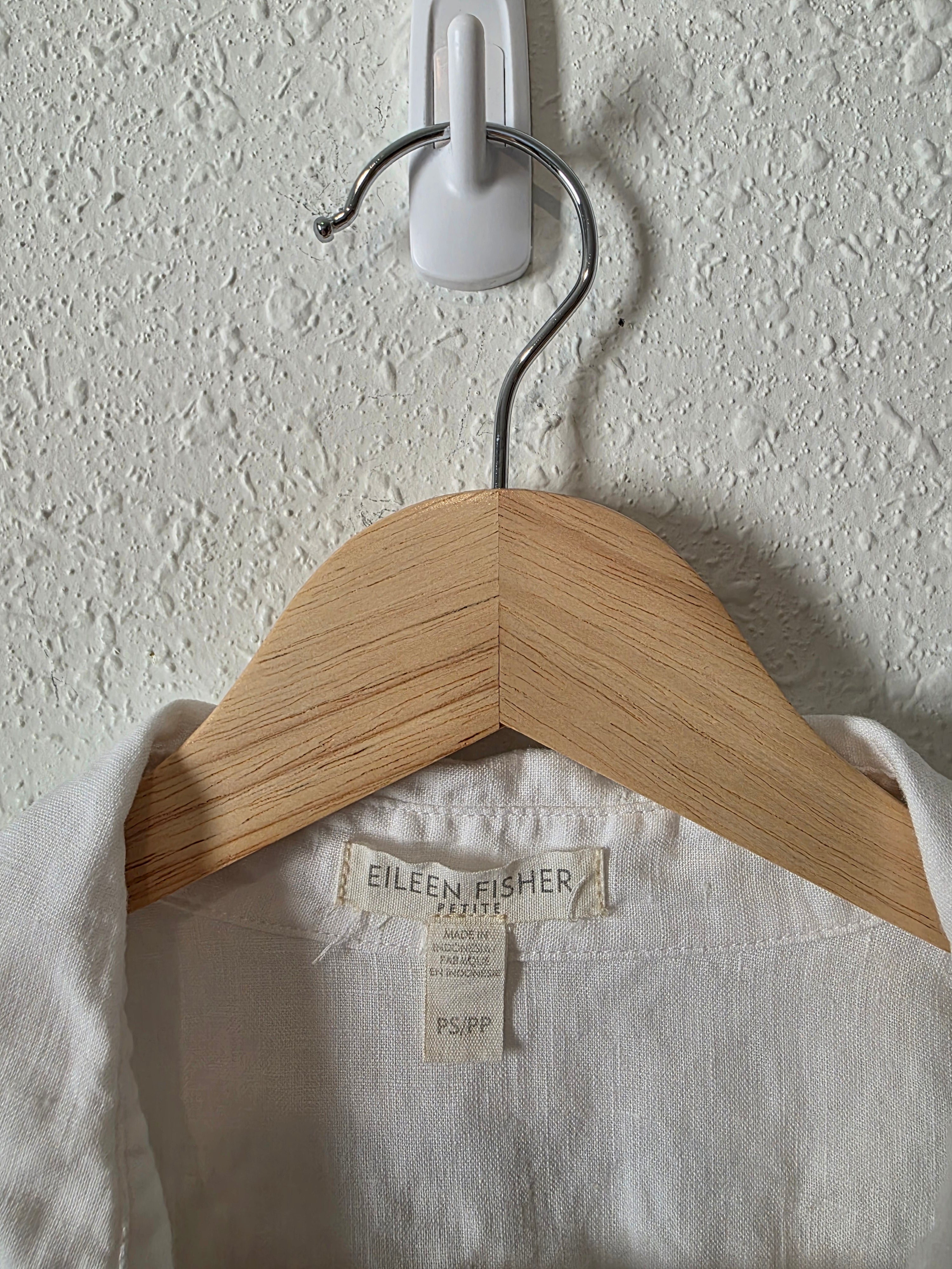 Eileen Fisher Linen Boxy Shirt (SP)