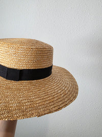 Wide Brim Beachy Straw Hat (OS)
