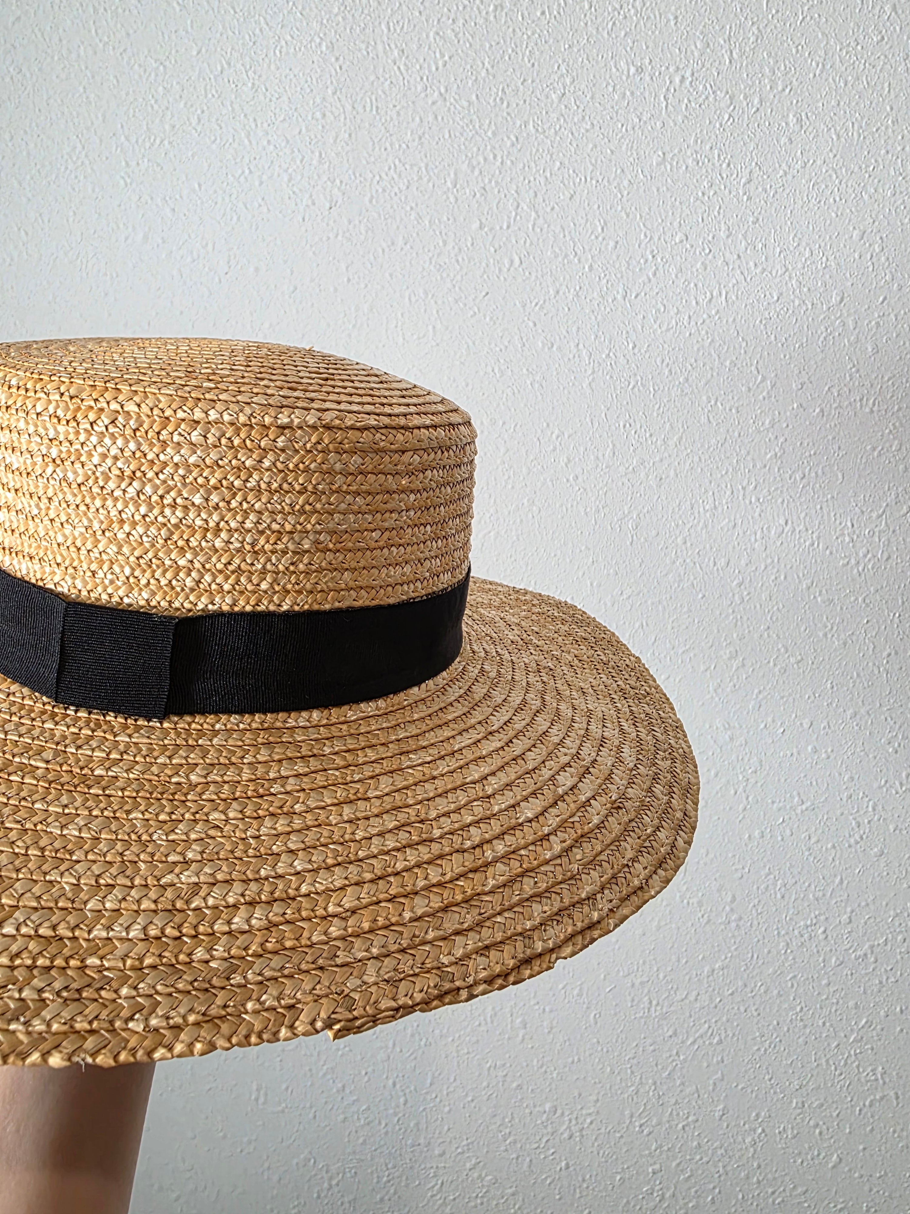 Wide Brim Beachy Straw Hat (OS)