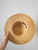 Wide Brim Beachy Straw Hat (OS)