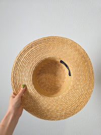 Wide Brim Beachy Straw Hat (OS)
