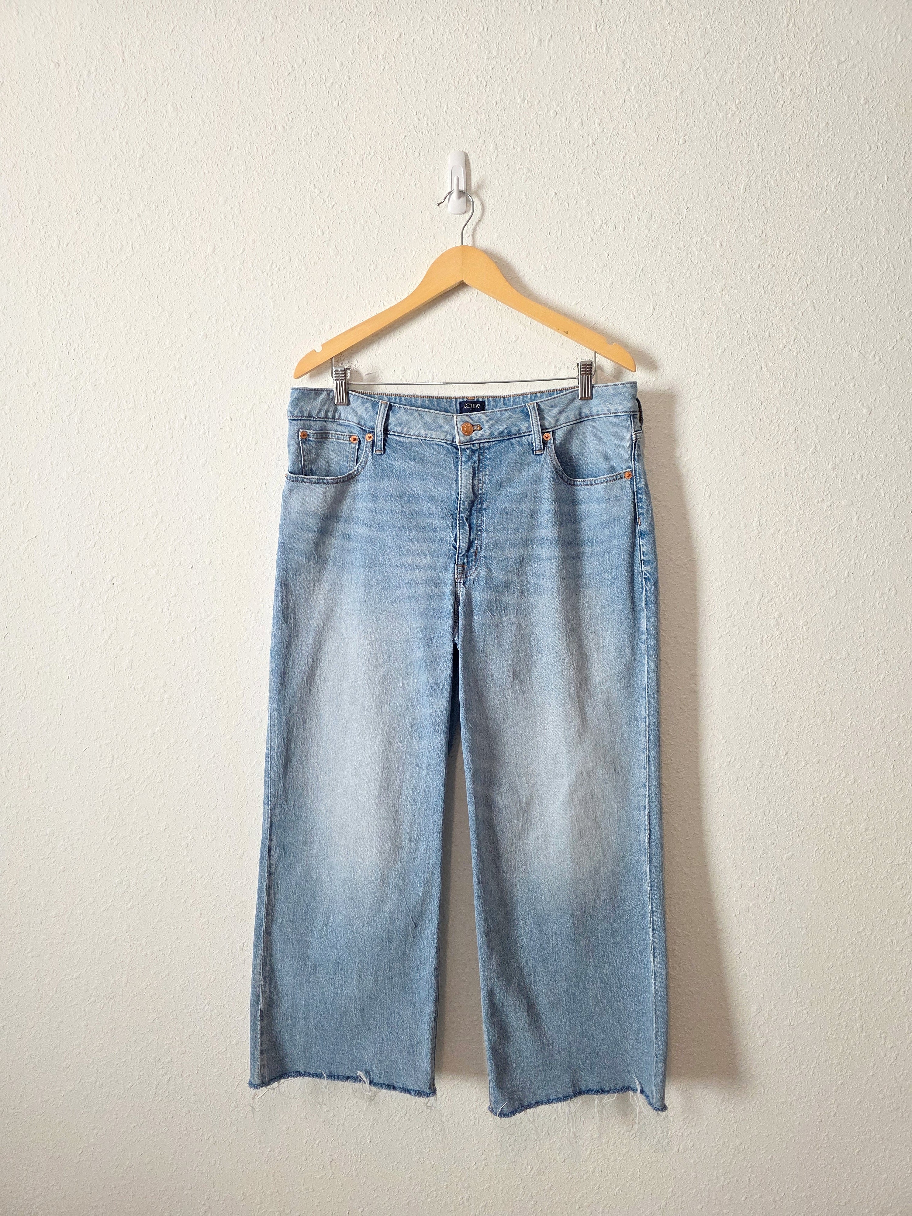 J.Crew Curvy Wide Leg Jeans (32)