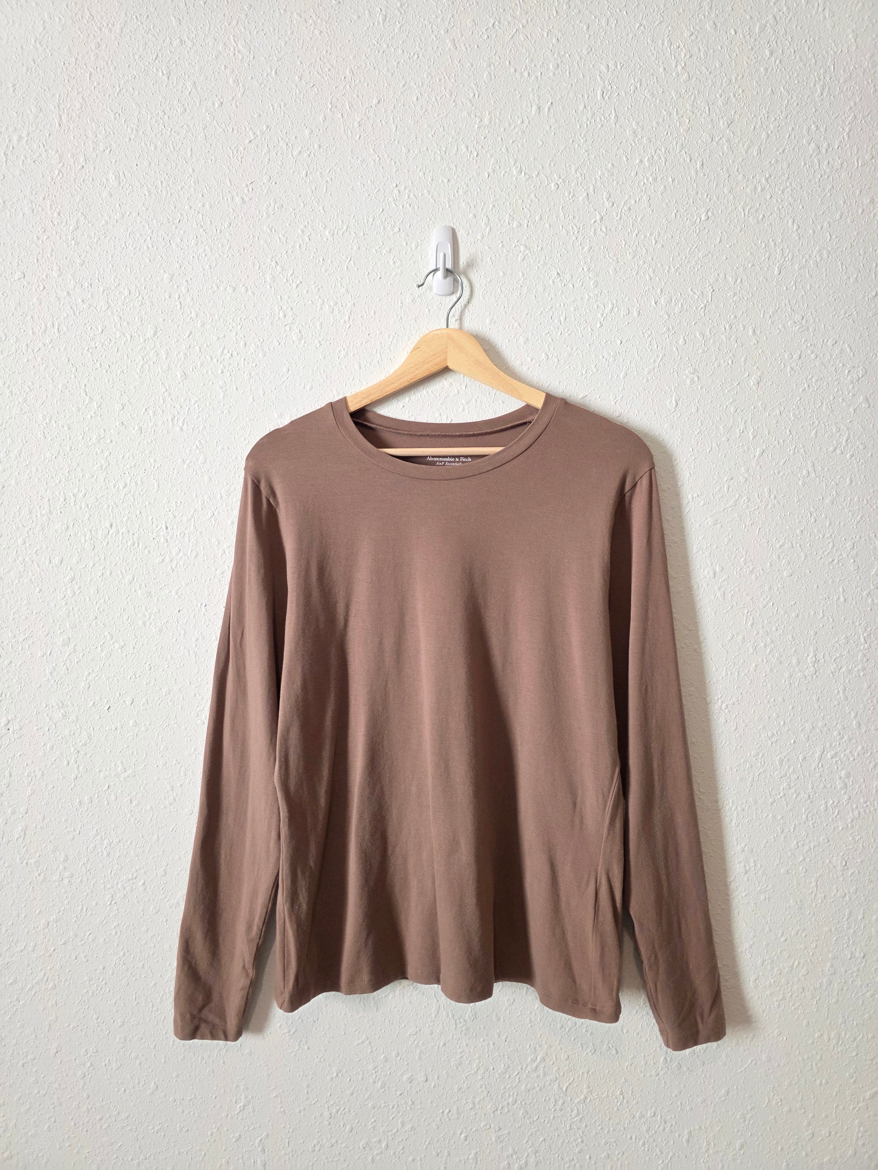 Abercrombie Brown Crewneck Tee (XL)
