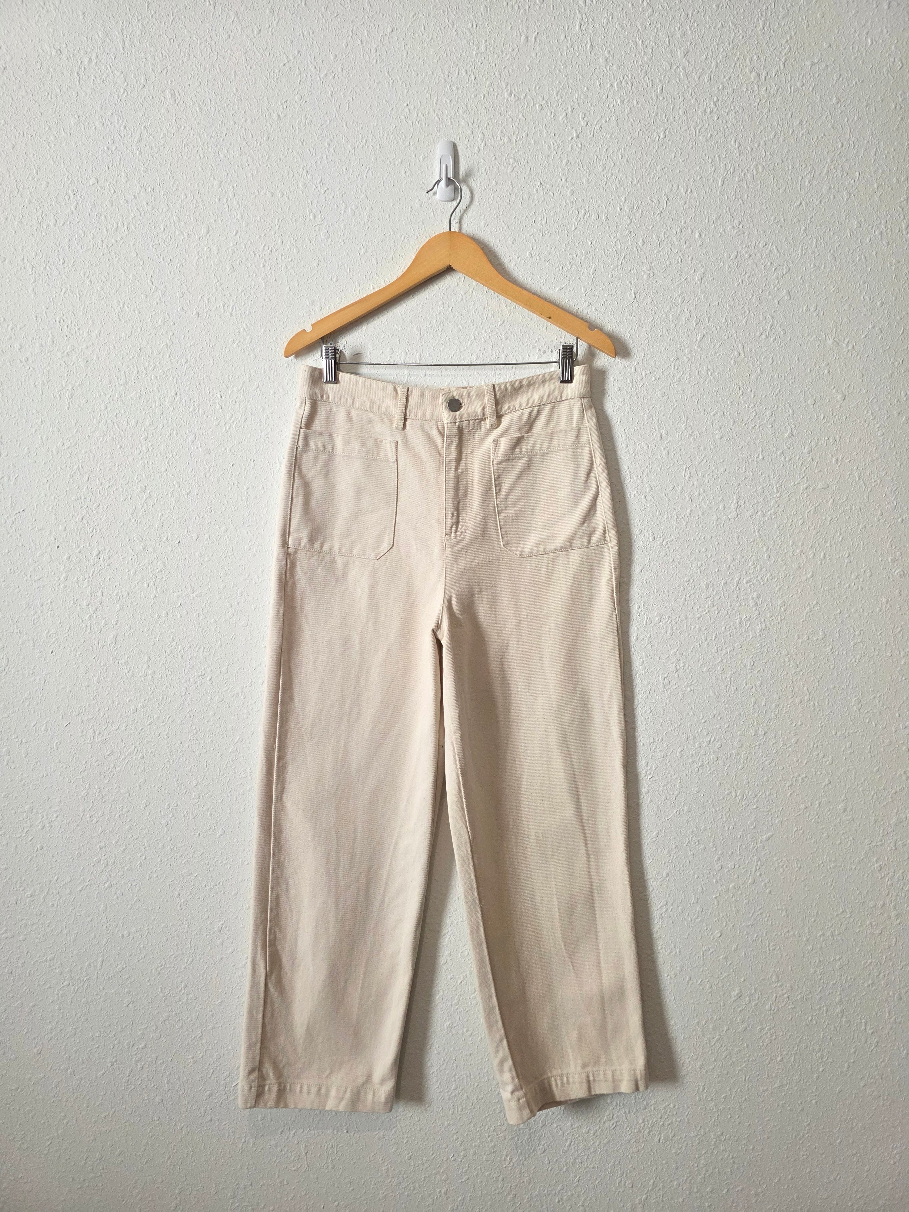 Gentle Fawn Ecru Straight Jeans (8)