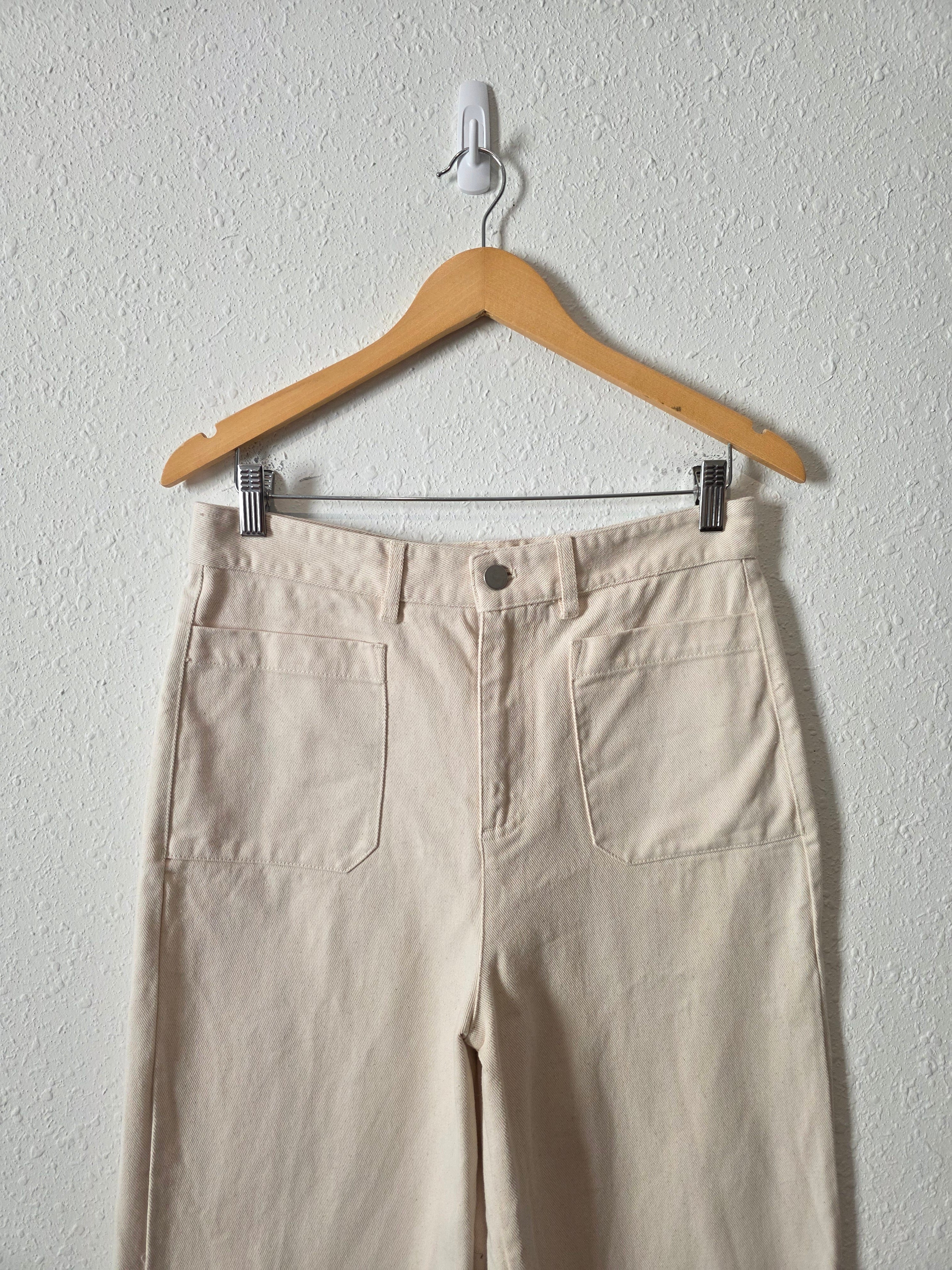 Gentle Fawn Ecru Straight Jeans (8)