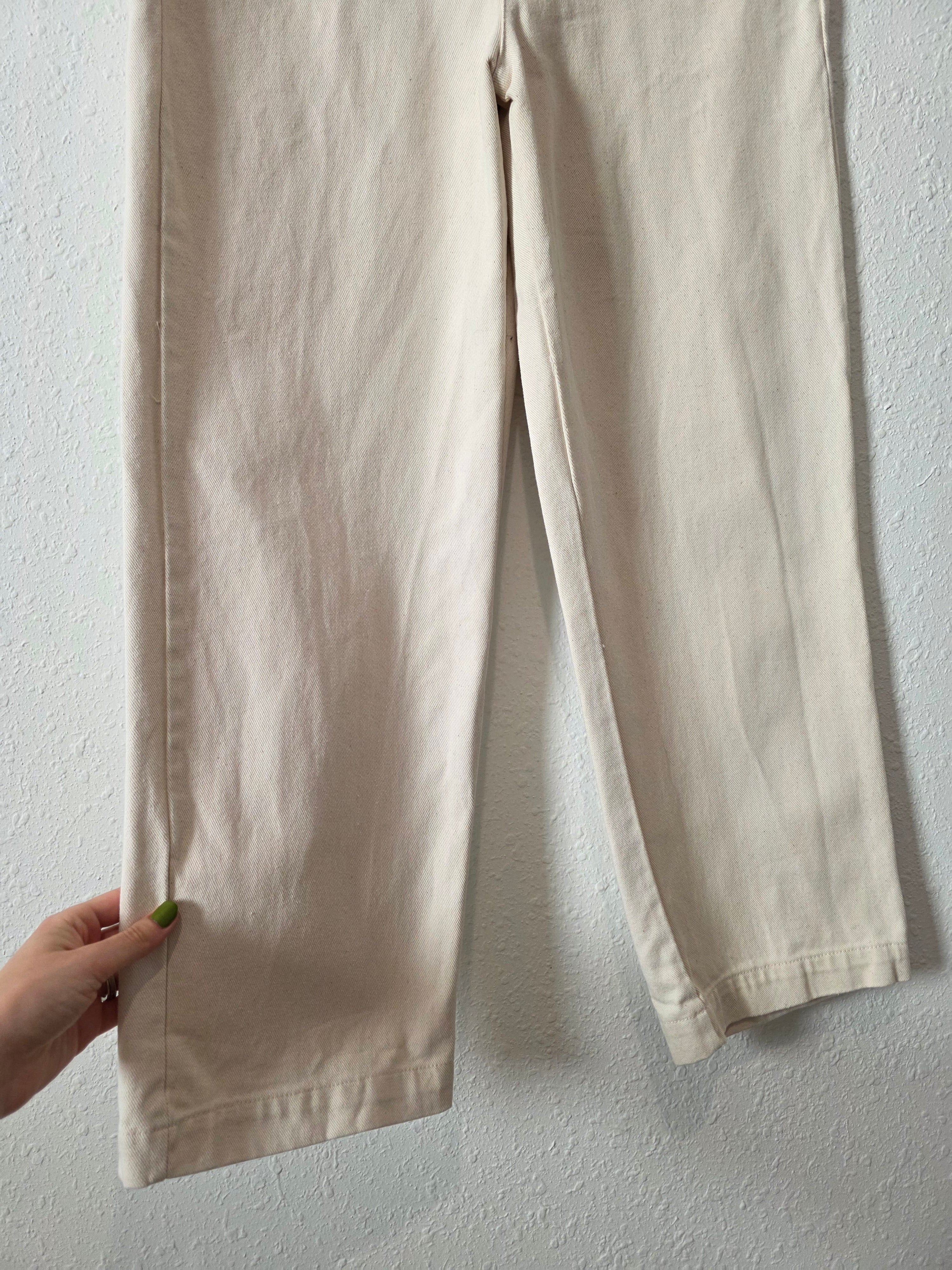 Gentle Fawn Ecru Straight Jeans (8)