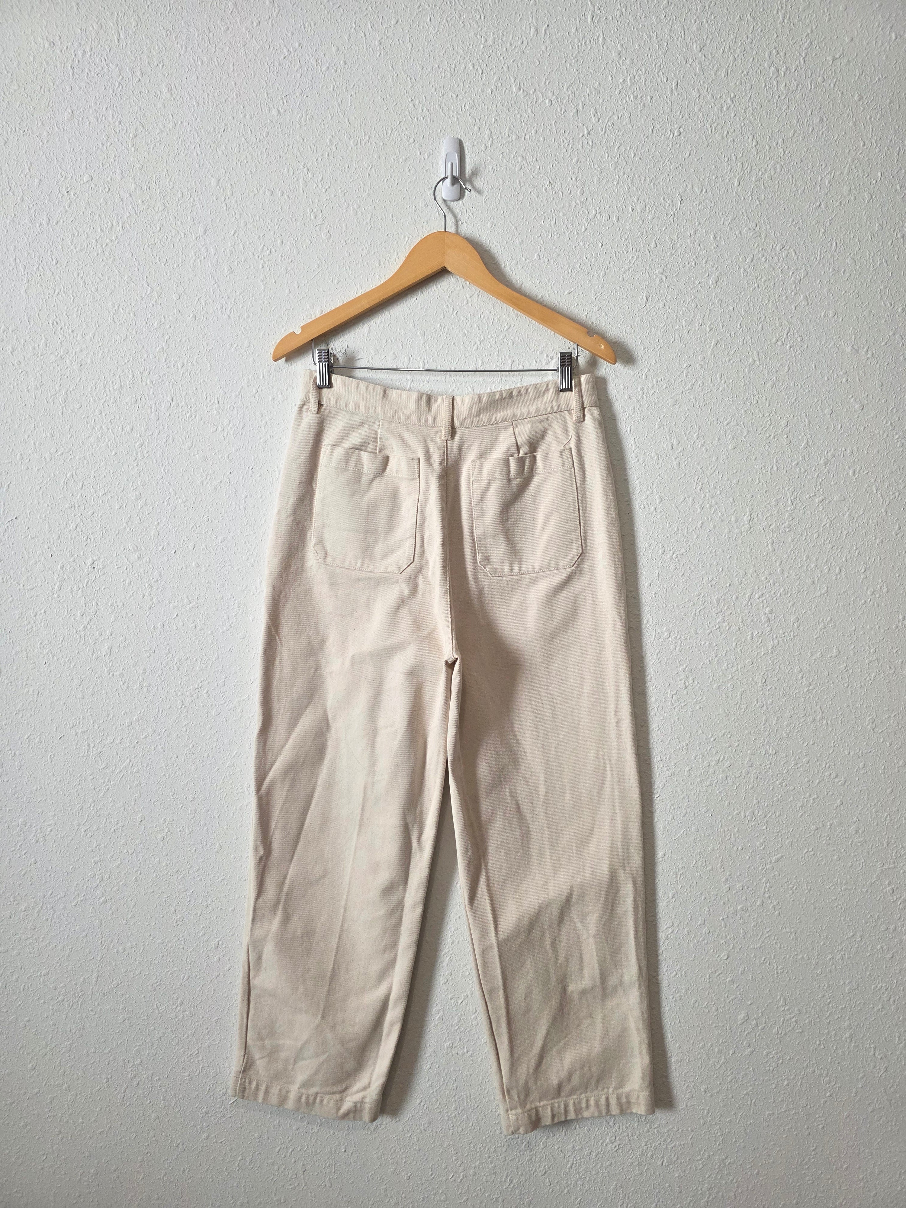 Gentle Fawn Ecru Straight Jeans (8)