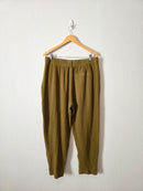 Garnet Hill Relaxed Gauze Pants (L)