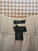 Neutral Wide Leg Linen Pants (XL)