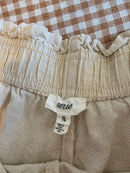 Aerie Oat Linen Blend Shorts (XL)