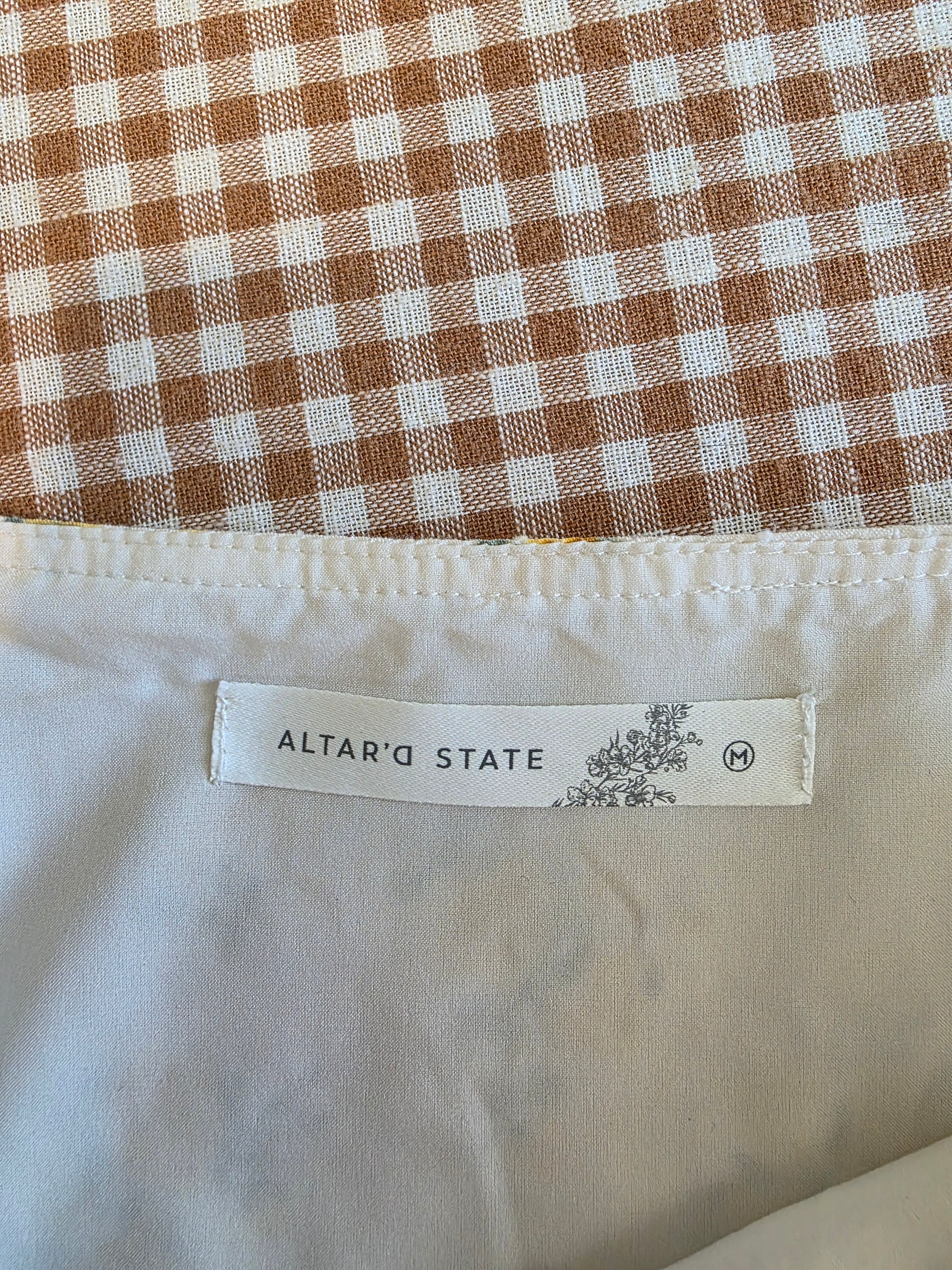 Altar'd State Floral Maxi Skirt (M)