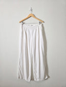 Abercrombie Wide Leg Linen Blend Pants (M)