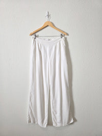 Abercrombie Wide Leg Linen Blend Pants (M)
