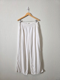 Abercrombie Wide Leg Linen Blend Pants (M)