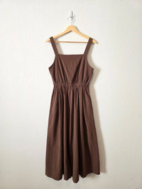 Brown Wide Leg Jumpsuit (M)