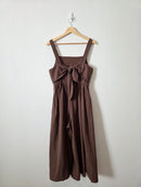 Brown Wide Leg Jumpsuit (M)