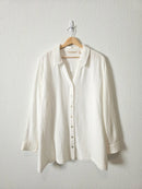 Soft Surroundings Gauze Button Up (1X)