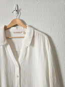 Soft Surroundings Gauze Button Up (1X)