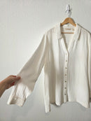 Soft Surroundings Gauze Button Up (1X)