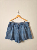 Abercrombie Loose Denim Shorts (33)