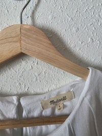 Madewell Crewneck Bubble Top (S)
