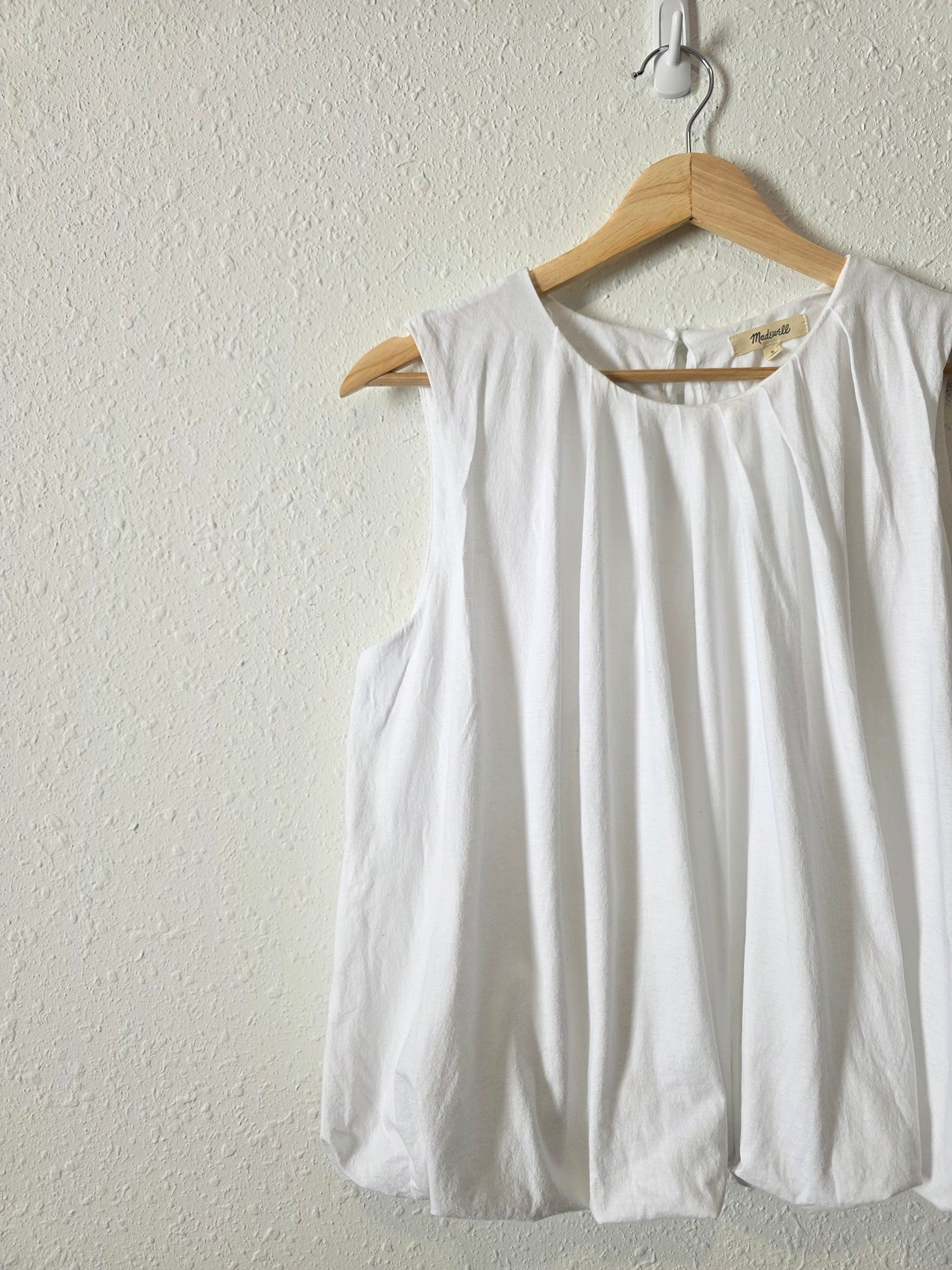 Madewell Crewneck Bubble Top (S)