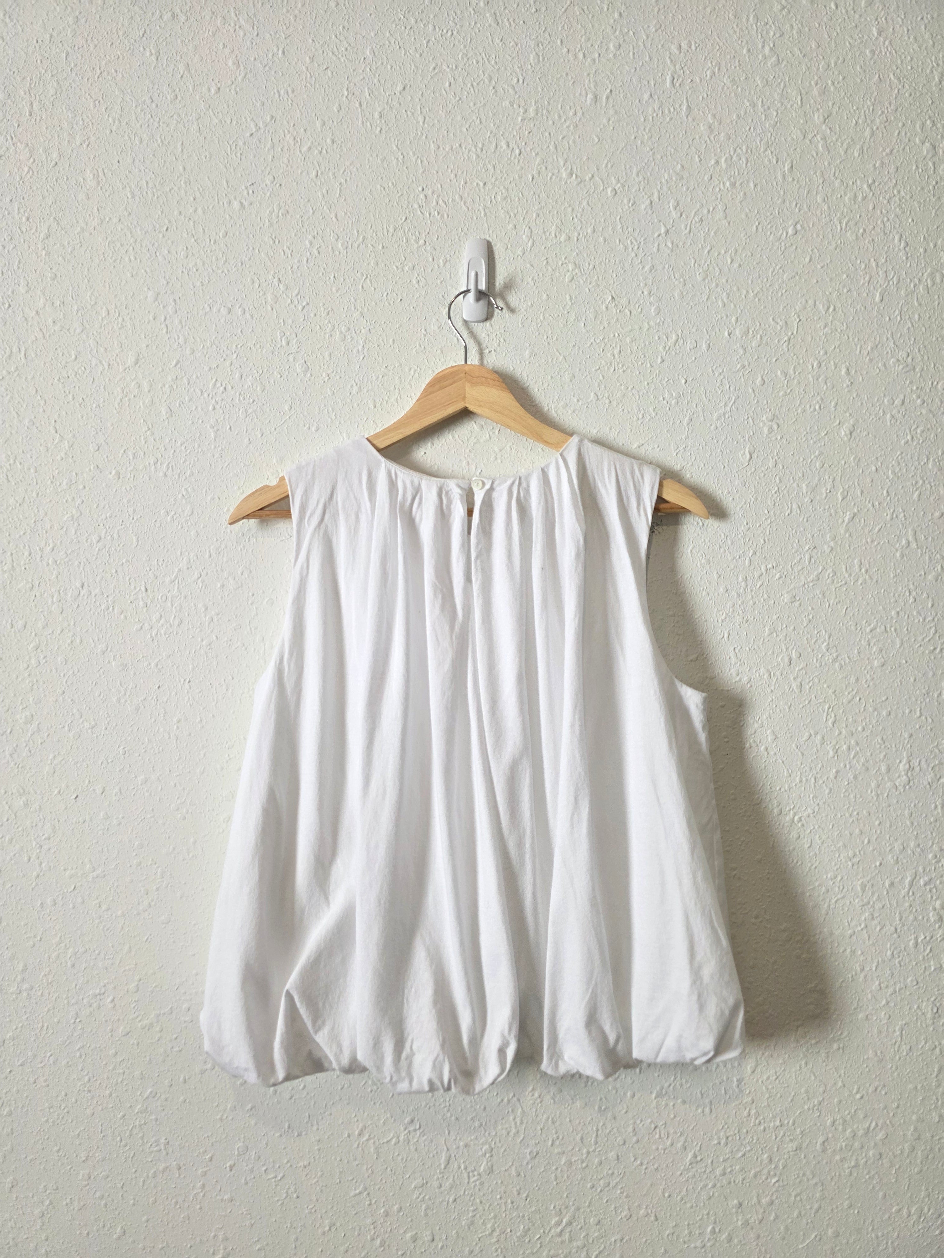 Madewell Crewneck Bubble Top (S)