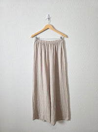 NEW Wide Leg Linen Pants (S/M)