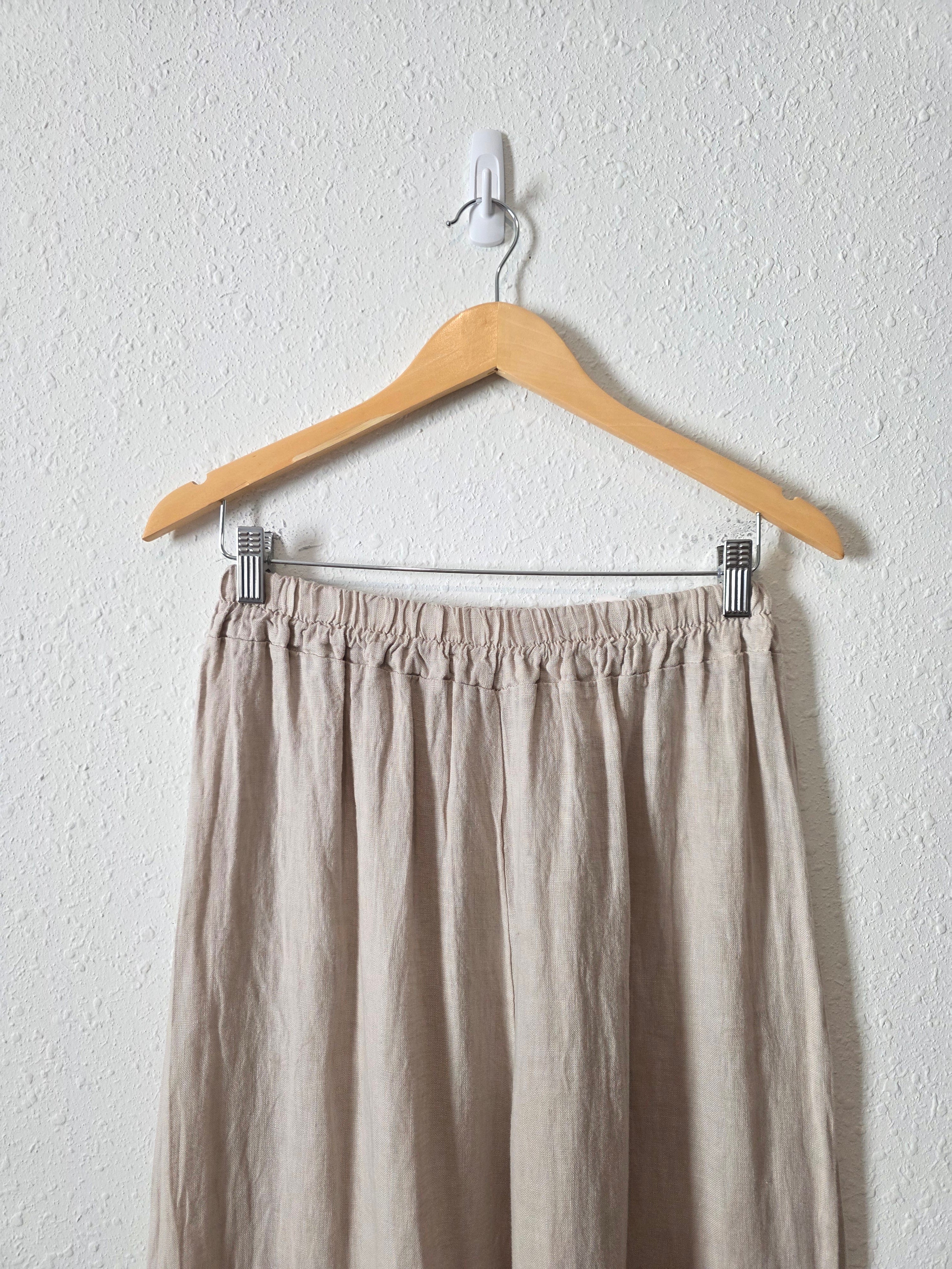 NEW Wide Leg Linen Pants (S/M)