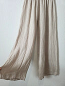 NEW Wide Leg Linen Pants (S/M)