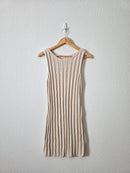 Aerie Cotton Knit Mini Dress (L)