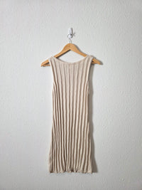 Aerie Cotton Knit Mini Dress (L)