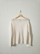 Vintage Crochet Knit Cardigan (S)
