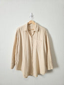 Aerie Cotton Gauze Button Up (S)