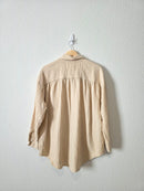 Aerie Cotton Gauze Button Up (S)