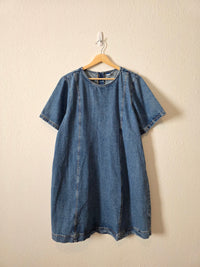 NEW Denim Mini Dress (XXL)