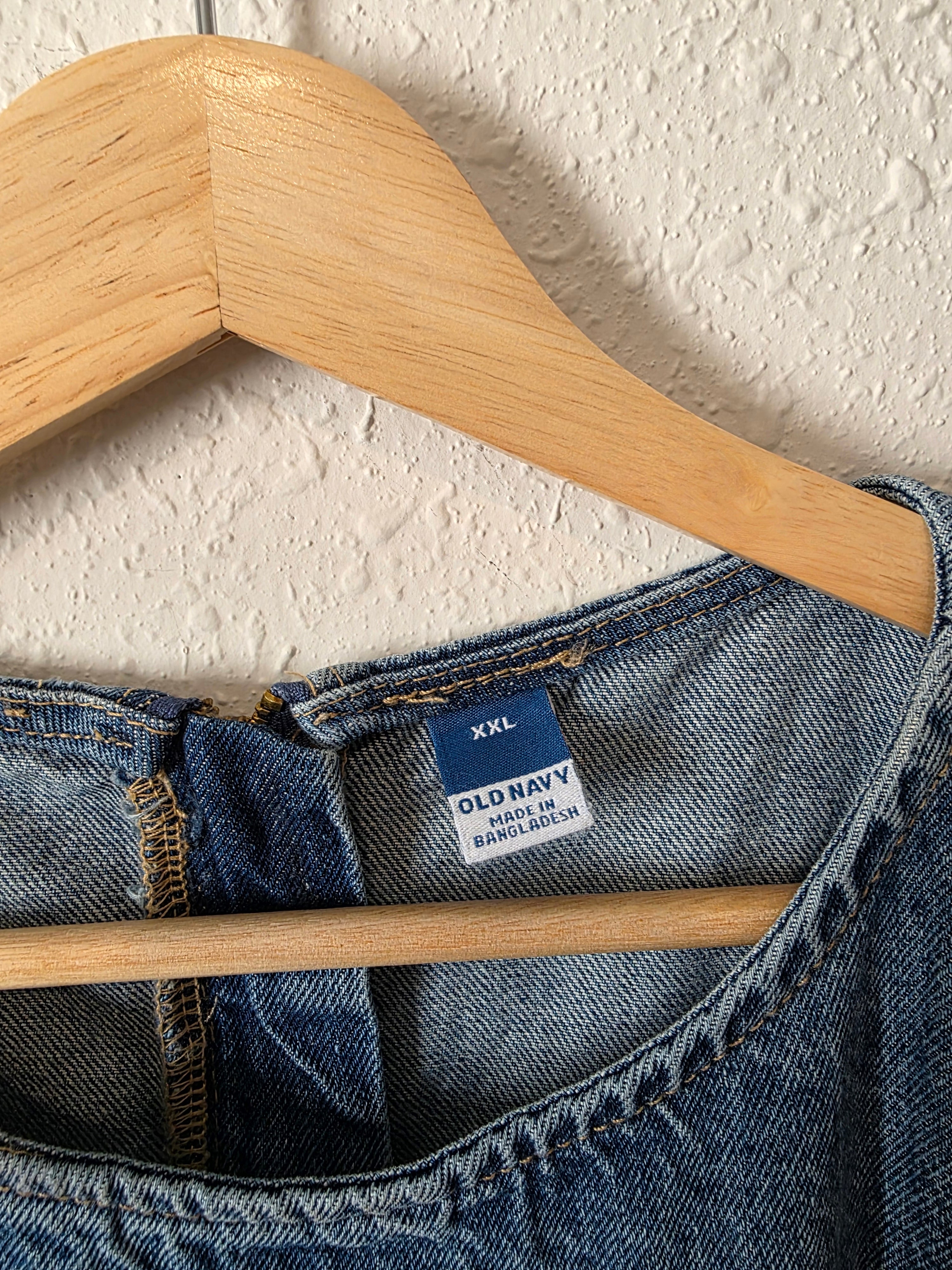 NEW Denim Mini Dress (XXL)