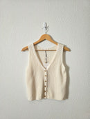 NEW Olive & Oak Button Front Tank (L)