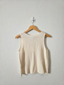 NEW Olive & Oak Button Front Tank (L)