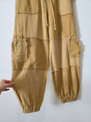 POL Mustard Gauze Pants (S)