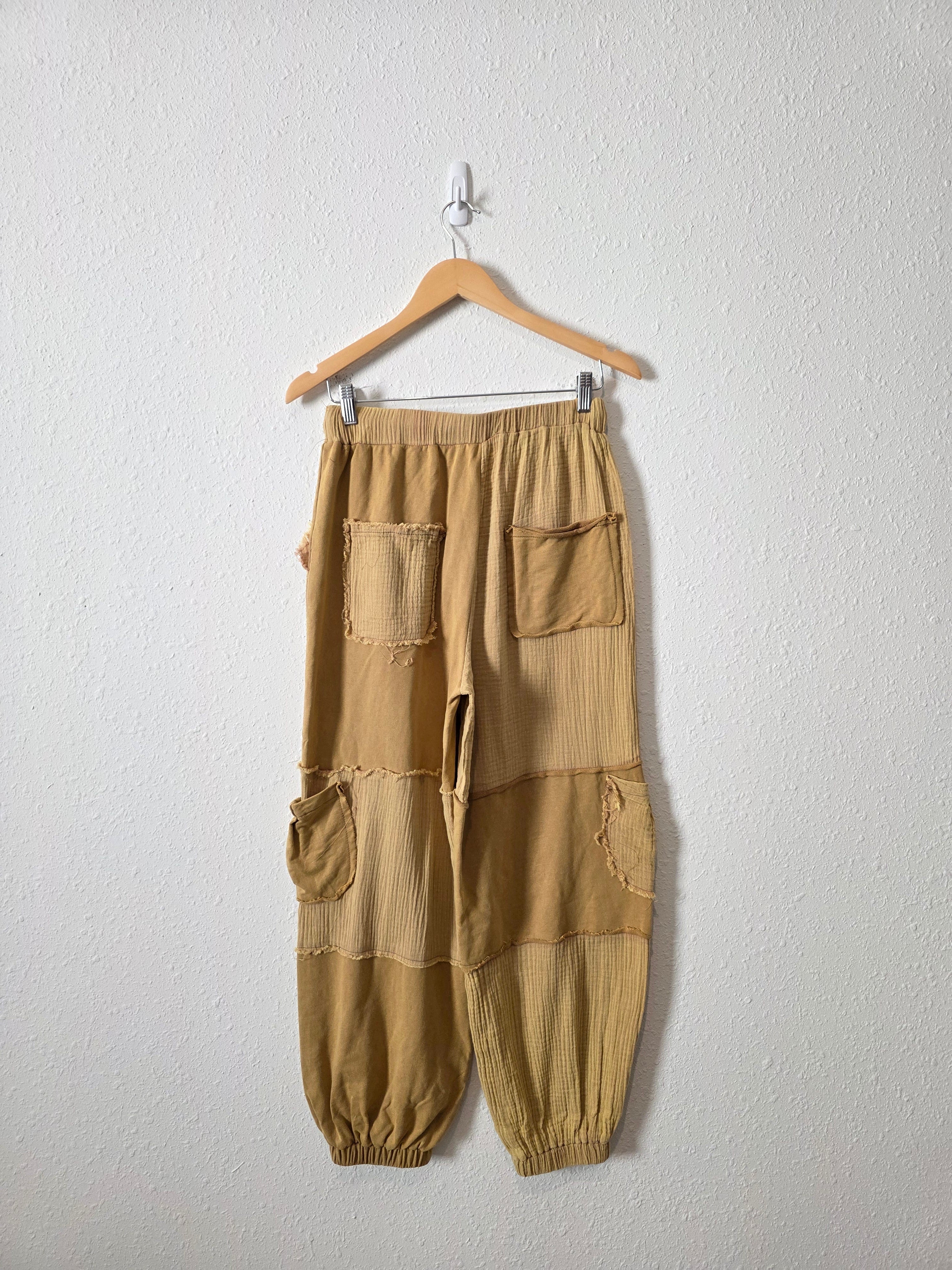 POL Mustard Gauze Pants (S)