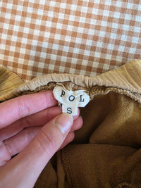 POL Mustard Gauze Pants (S)
