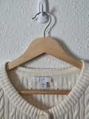 Cream Cable Knit Cardigan (MP)