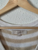 Loft Striped Cotton Tank (S)